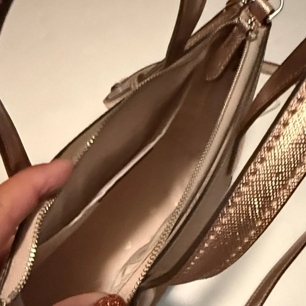 Kate Spade Sparkling Gold Satchel - Picture 6 of 6